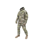 Чоловічий тактичний костюм ріп-стоп на флісі ЗСУ Мультикам 20222170-56 9981 56 розмір хакі - зображення 5