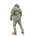 Чоловічий тактичний костюм ріп-стоп на флісі ЗСУ Мультикам 20222170-58 9982 58 розмір хакі - зображення 6
