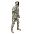 Чоловічий тактичний костюм ріп-стоп на флісі ЗСУ Мультикам 20222170-48 9977 48 розмір хакі - зображення 1