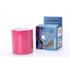 Кинезио тейп в рулоні 7,5 см х 5м (Kinesio tape) еластичний пластир , Колір Рожевий - зображення 2
