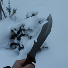 Туристический набор ножей для выживания и кемпинга 4в1 многофункциональный Охотничий нож пила топор - изображение 10