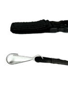 Страховий шнур (тренчик) для кріплення зброї з фастексом Чорний - зображення 2