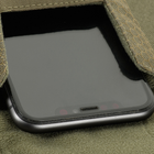 M-Tac подсумок для смартфона Elite Large Hex Full Ranger Green, армейский, тактический подсумок для телефона - изображение 5