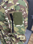 Тактична куртка Special, Softshell, Мультикам, розмір M, демісезонна флісова куртка для військових софтшелл - зображення 7