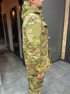 Куртка тактическая, Yakeda, Мультикам, размер XL, демисезонная куртка для военных - изображение 5