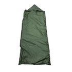 Спальный мешок с капюшоном R17787-G (220х85 см) Оливковый