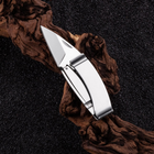 Карманный Серебристый Маленький Нож-Зажим для денег GD76 - изображение 6