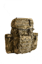 Рюкзак тактичний 40-50 літрів об'єм для штурмовий військовий рюкзак, водовідштовхувальний cordura піксель - зображення 1