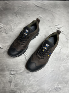 Мужские тактические коричневые кроссовки из высококачественного натурального нубука размер 40 - изображение 3