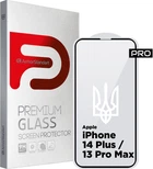 Защитное стекло ArmorStandart Pro 3D LE для смартфона Apple iPhone 14 Plus/13 Pro Max Black (ARM65655)