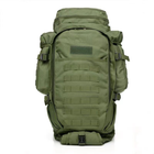 Тактичний рюкзак на 70 літрів з відділенням для зброї BPT8-70 Olive - зображення 1