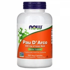 Натуральная добавка Now Foods Pau D' Arco 500 мг Капсулы
