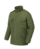 Куртка (Сатин) M65 Jacket - NyCo Sateen Helikon-Tex Olive Green M Тактическая мужская - изображение 1