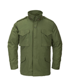 Куртка (Сатин) M65 Jacket - NyCo Sateen Helikon-Tex Olive Green XL/Regular Тактическая мужская - изображение 2