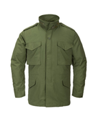 Куртка (Сатин) M65 Jacket - NyCo Sateen Helikon-Tex Olive Green XXL/Regular Тактическая мужская - изображение 2