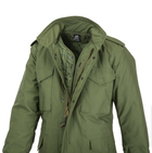 Куртка (Сатин) M65 Jacket - NyCo Sateen Helikon-Tex Olive Green XL/Regular Тактическая мужская - изображение 4