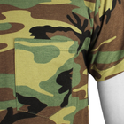 Футболка Rothco Woodland Camo T-Shirt з кишенею Камуфляж XL 2000000096674 - зображення 5