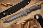 Нож мачете GW 2818DU-B толстый клинок, удобная рукоять, качественная сталь - изображение 1