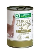 Влажный корм Nature's Protection Neutered Turkey, Salmon&Rice