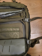 Тактический штурмовой военный рюкзак Assault Belt M-08 Oxford 600D 50 литров Олива - изображение 5