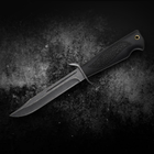 Нож Разведчика нескладной Финский классический Финка Высококачественная сталь 440С - изображение 2