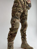 Тактичний військовий костюм з наколінниками Мультикам (Убакс+Штани) XL - зображення 8