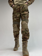 Тактичний військовий костюм з наколінниками Мультикам (Убакс+Штани) 3XL - зображення 5