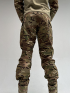 Тактичний військовий костюм з наколінниками Мультикам (Убакс+Штани) 2XL - зображення 7