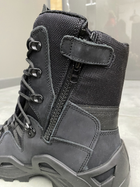 Берці Vaneda 44 р, Чорні, водонепроникні, тактичні високі берці, черевики для військових - зображення 10