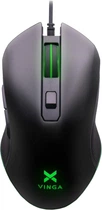 Мышь Vinga MSG-115 USB Black