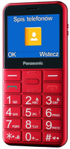 Telefon komórkowy Panasonic KX-TU 155 EXR Red - obraz 3