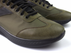 Літні легкі кросівки хакі кордура шкіра чоловіче взуття великих розмірів для військових Rosso Avangard DolGa Khaki BS 48р 32см (180445795148) - изображение 6