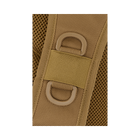 Тактична сумка плечова US Cooper Medium, Brandit, Coyote, 5 л - зображення 3