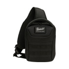 Тактична сумка плечова US Cooper Medium, Brandit, Black, 5 л - зображення 1