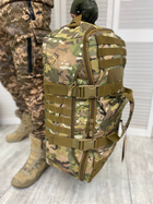 Сумка-рюкзак тактический 65Л для вещей (Кордура1000Д), цвет Мультикам - изображение 5