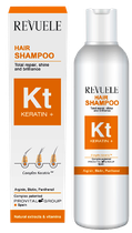 Шампунь Revuele KERATIN+ для ламкого тьмяного тонкого волосся 200 мл(3800225901345)