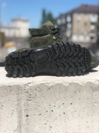 Летние мужские тактические ботинки олива из замша с качественной подошвой и сеткой для военных ЗСУ 45 - изображение 6
