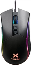 Мышь Vinga MSG-201 USB Black