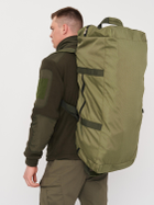 Тактическая сумка-баул Pancer Protection 3502124 Олива (2000033787013) - изображение 3