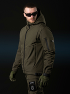 Тактическая куртка утепленная BEZET Softshell Робокоп 6289 S Хаки (2000251168083) - изображение 4