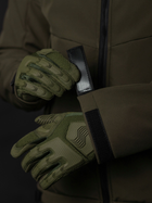Тактична куртка утеплена BEZET Softshell Робокоп 6289 3XL Хакі (2000105899682) - зображення 9