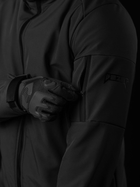 Тактическая куртка утепленная BEZET Softshell Робокоп 5747 XS Черная (2000093211428) - изображение 8