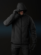 Тактическая куртка утепленная BEZET Softshell Робокоп 5747 3XL Черная (2000093211480) - изображение 5