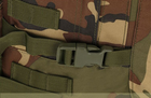 Тактический походный рюкзак Military военный рюкзак водоотталкивающий 30 л 49x34x16 см Камуфляж - зображення 6