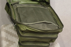 Тактический походный рюкзак Military военный городской рюкзак 25 л 45х24х22 см Хаки - изображение 13