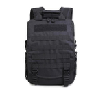 Міський рюкзак Military військовий тактичний рюкзак сумка 10л 35*28*7 см Чорний - зображення 4