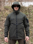 Тактическая куртка утепленная BEZET Softshell Omega 6281 L Хаки (2000193041208) - изображение 2