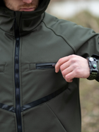 Тактическая куртка утепленная BEZET Softshell Omega 6281 XL Хаки (2000211163677) - изображение 17