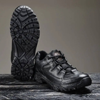 Кроссовки унисекс кожаные Demi Season 38 (25см) Демисезон 1208 Ukr-Tec (Чёрный) тактические ботинки - изображение 2