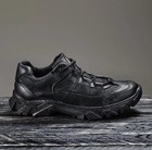 Кроссовки мужские кожаные Demi Season 43 (28 см) Демисезон 1208 Ukr-Tec (Чёрный) тактические ботинки - изображение 3